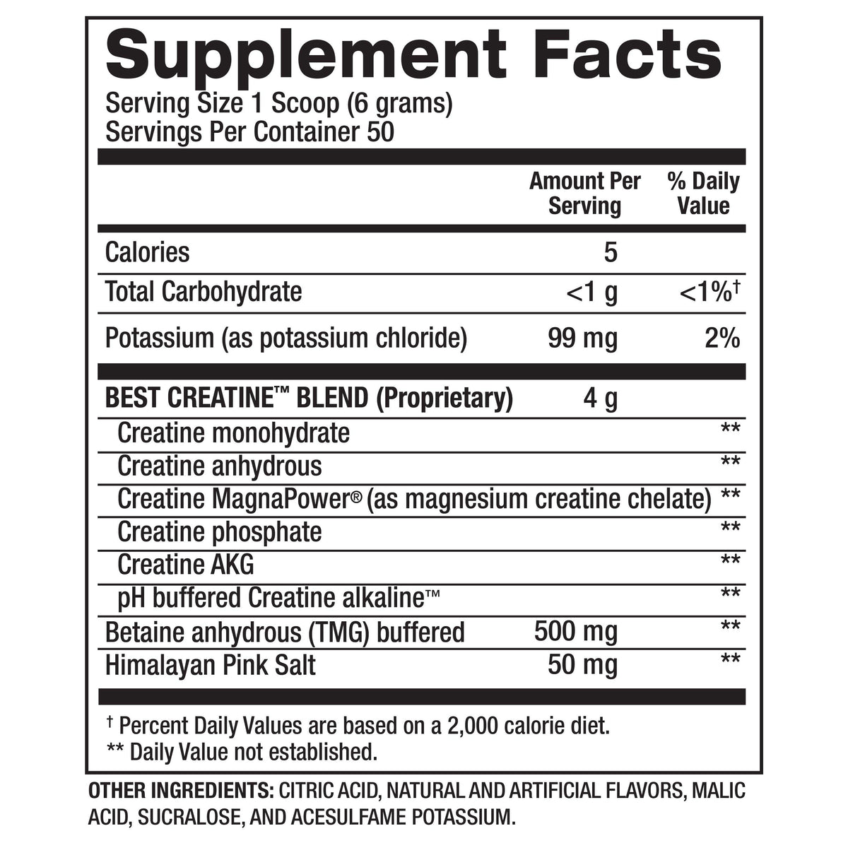 BEST CREATINE
