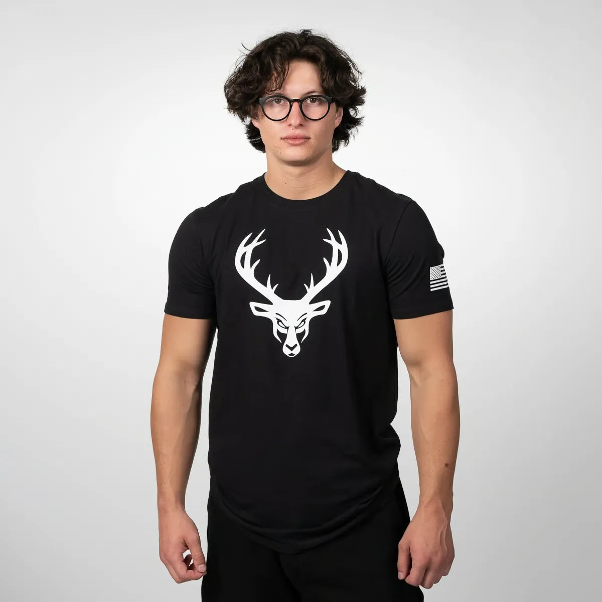 T-shirt Bucked Up Noir/Blanc
