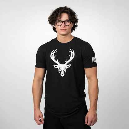 T-shirt Bucked Up Noir/Blanc