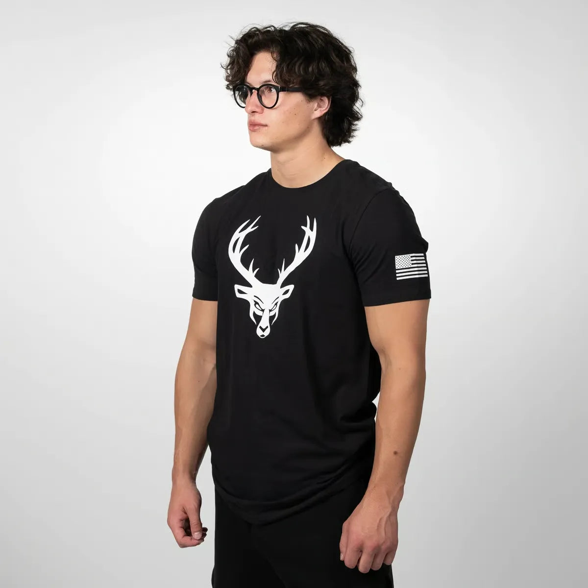T-shirt Bucked Up Noir/Blanc