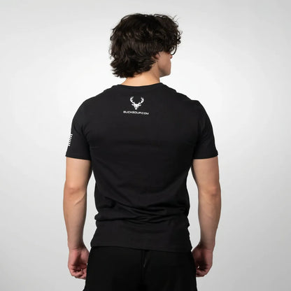 T-shirt Bucked Up Noir/Blanc
